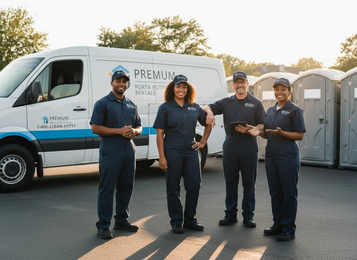 VIP Portable Toilets company in Colchester, IL